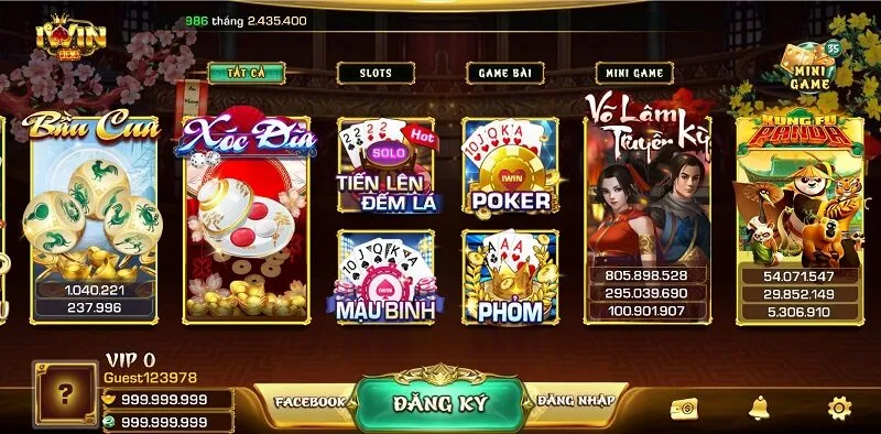 Tiến lên miền Nam Zing Play rất quen thuộc